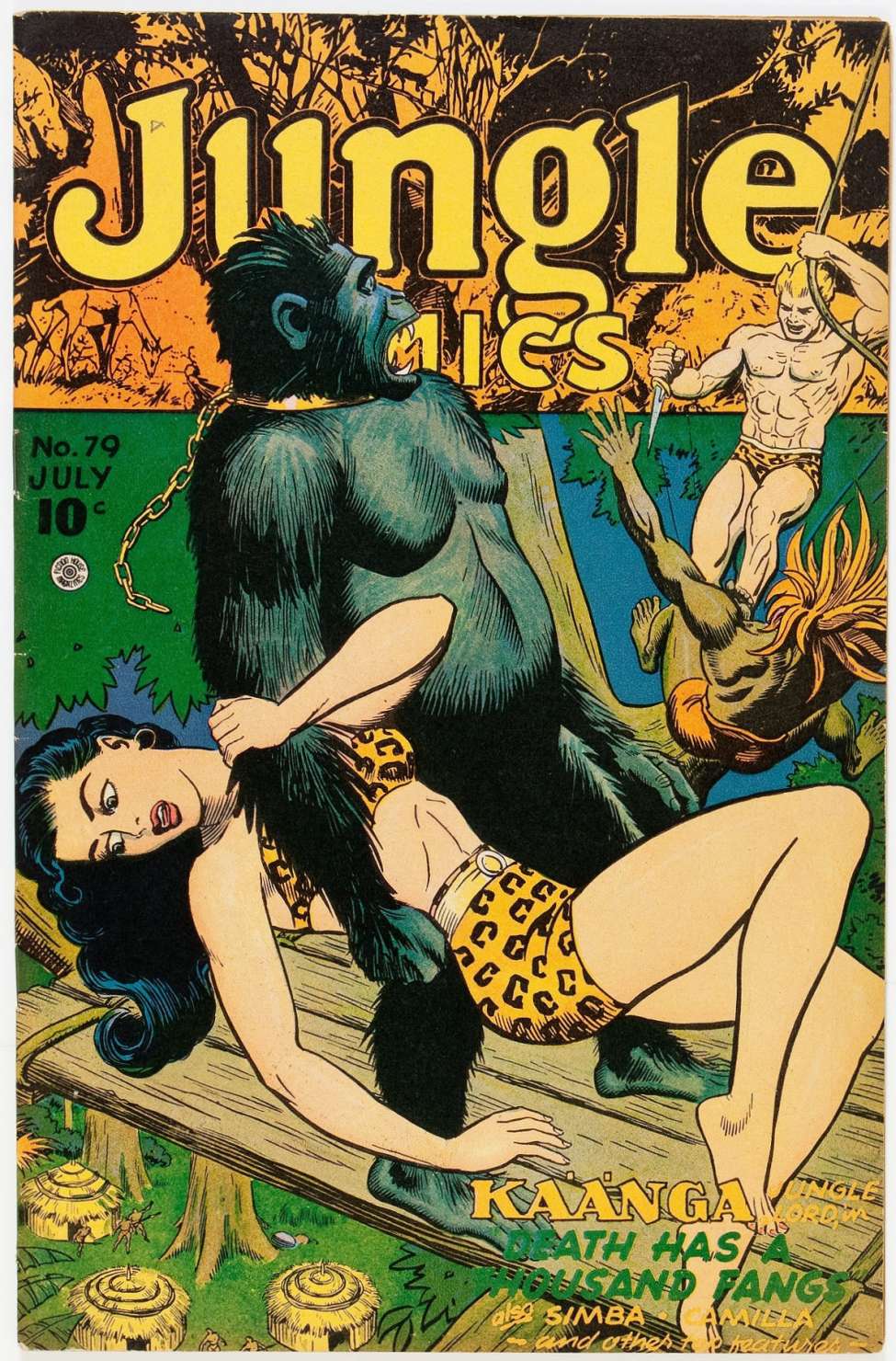 Comic Book Cover For Jungle Comics 79