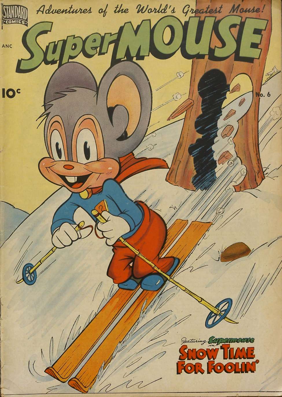 Comic Book Cover For Supermouse 6