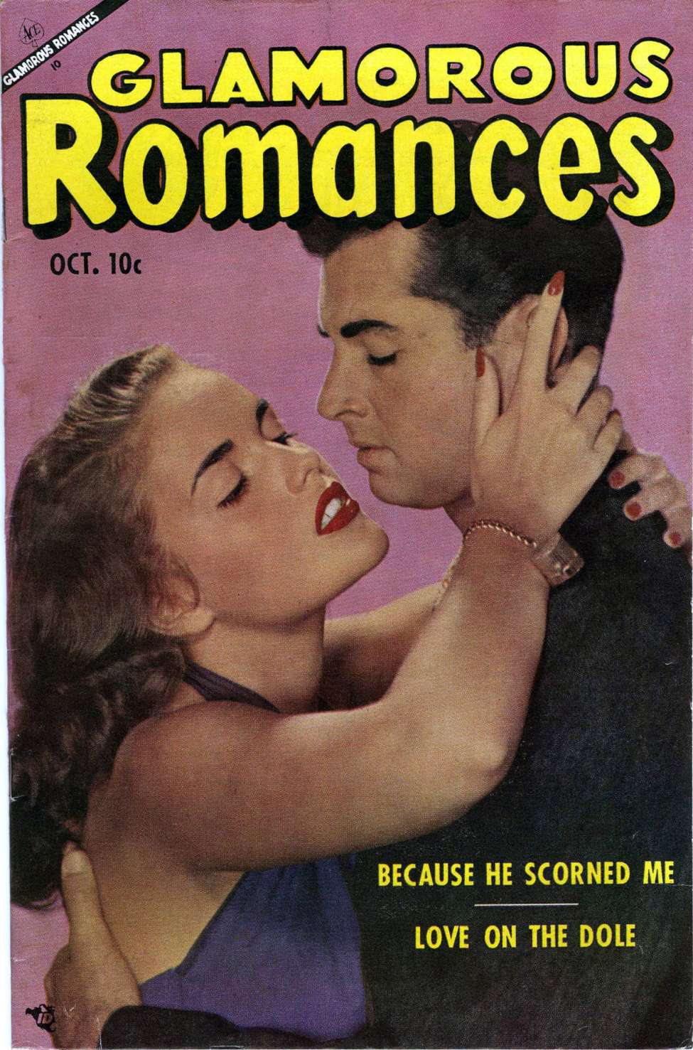 Comic Book Cover For Glamorous Romances 71