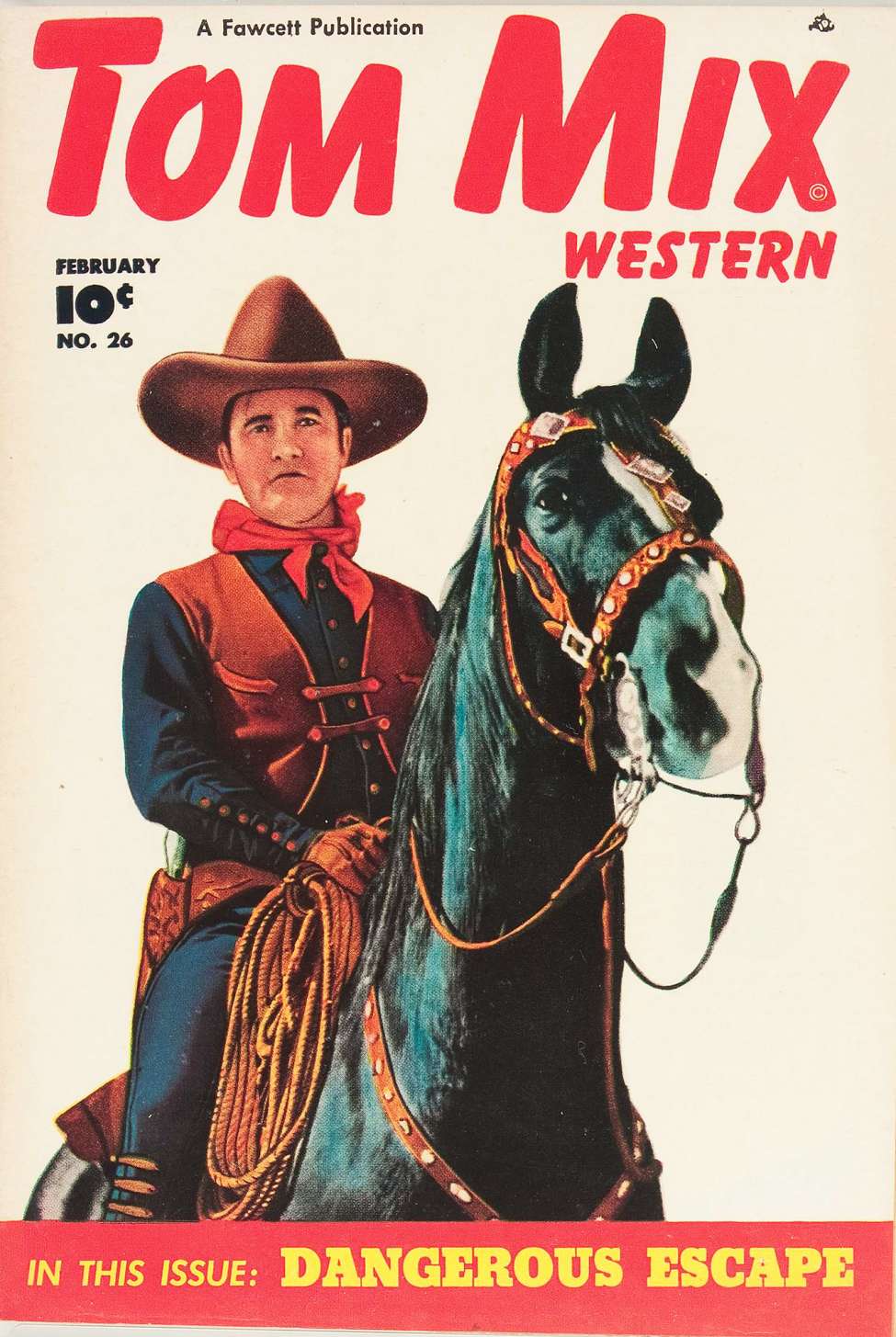 Book Cover For Tom Mix Western 26