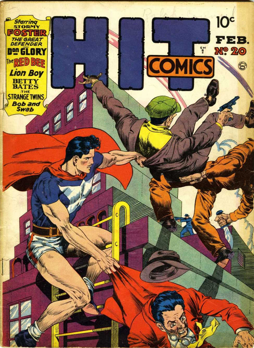 Comic Book Cover For Hit Comics 20 (no ifc,ibc)