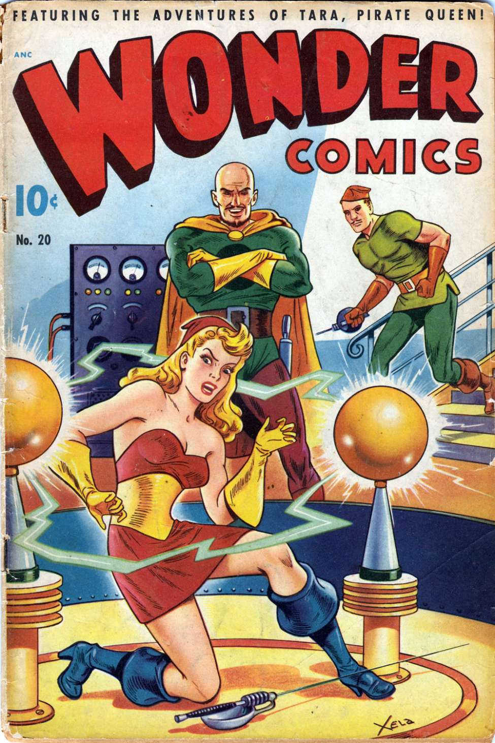 Comic Book Cover For Wonder Comics 20