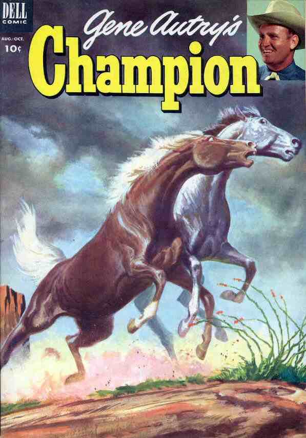 Comic Book Cover For Gene Autry's Champion 11