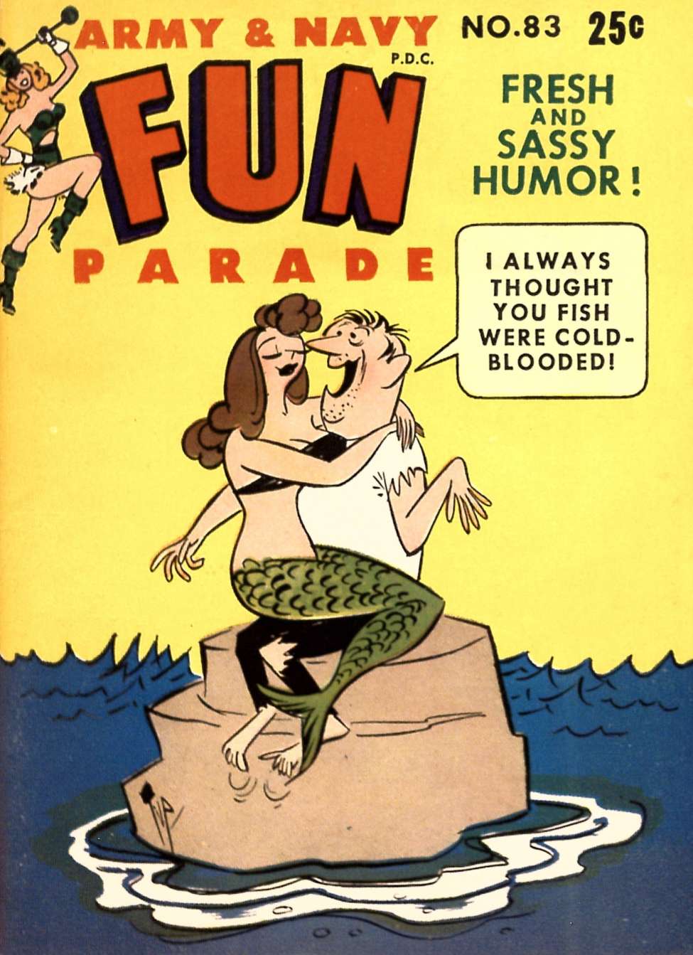 Book Cover For Army & Navy Fun Parade 83
