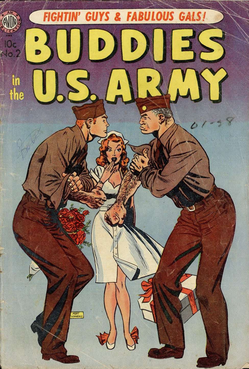 Comic Book Cover For Buddies of the U.S. Army 2