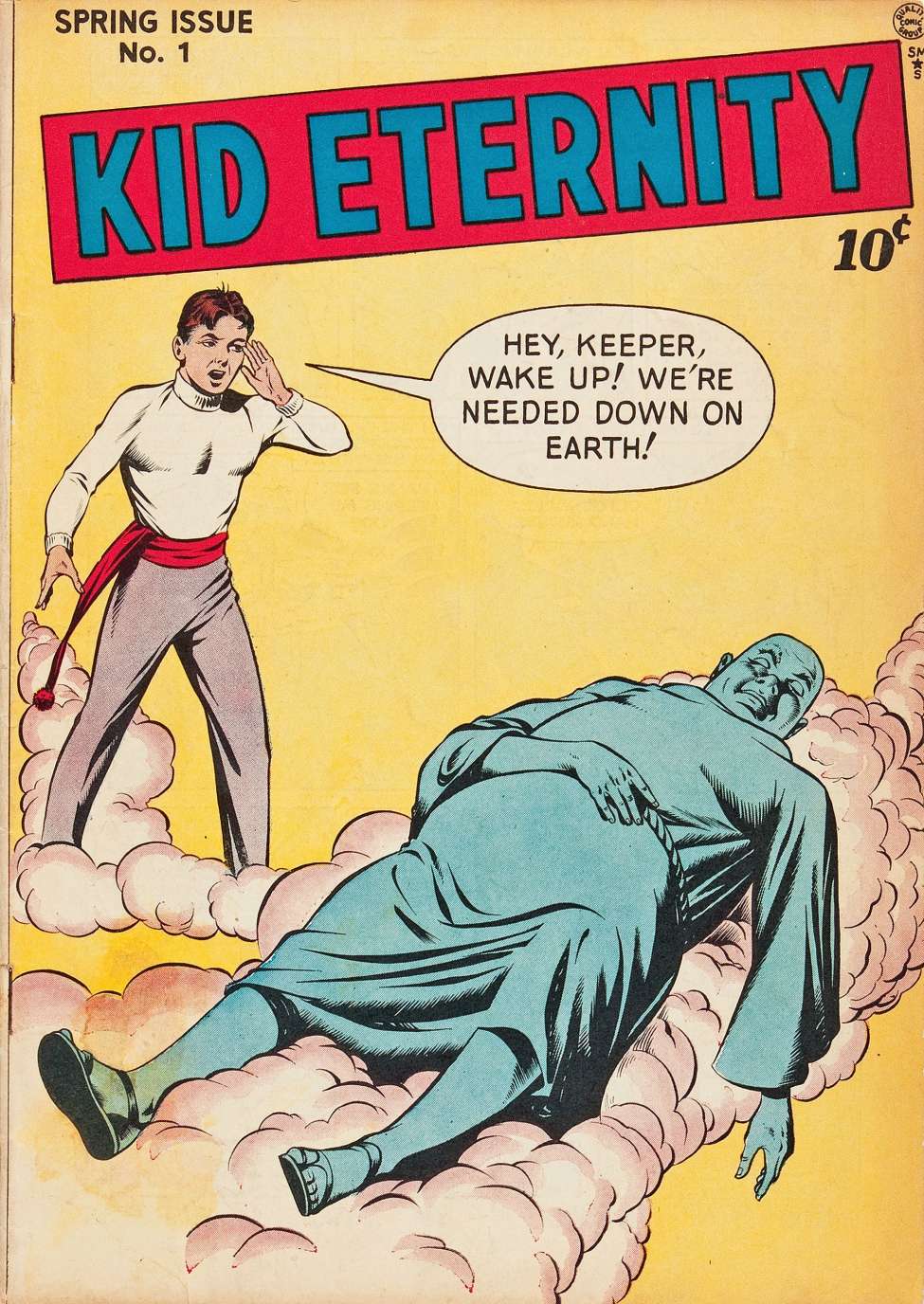 Comic Book Cover For Kid Eternity 1 - Version 3