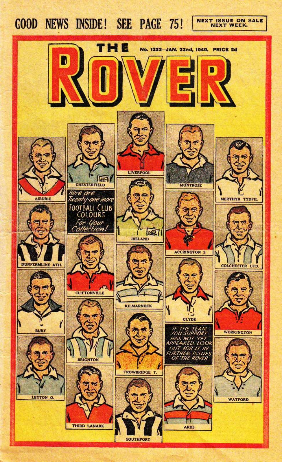 Comic Book Cover For The Rover 1232