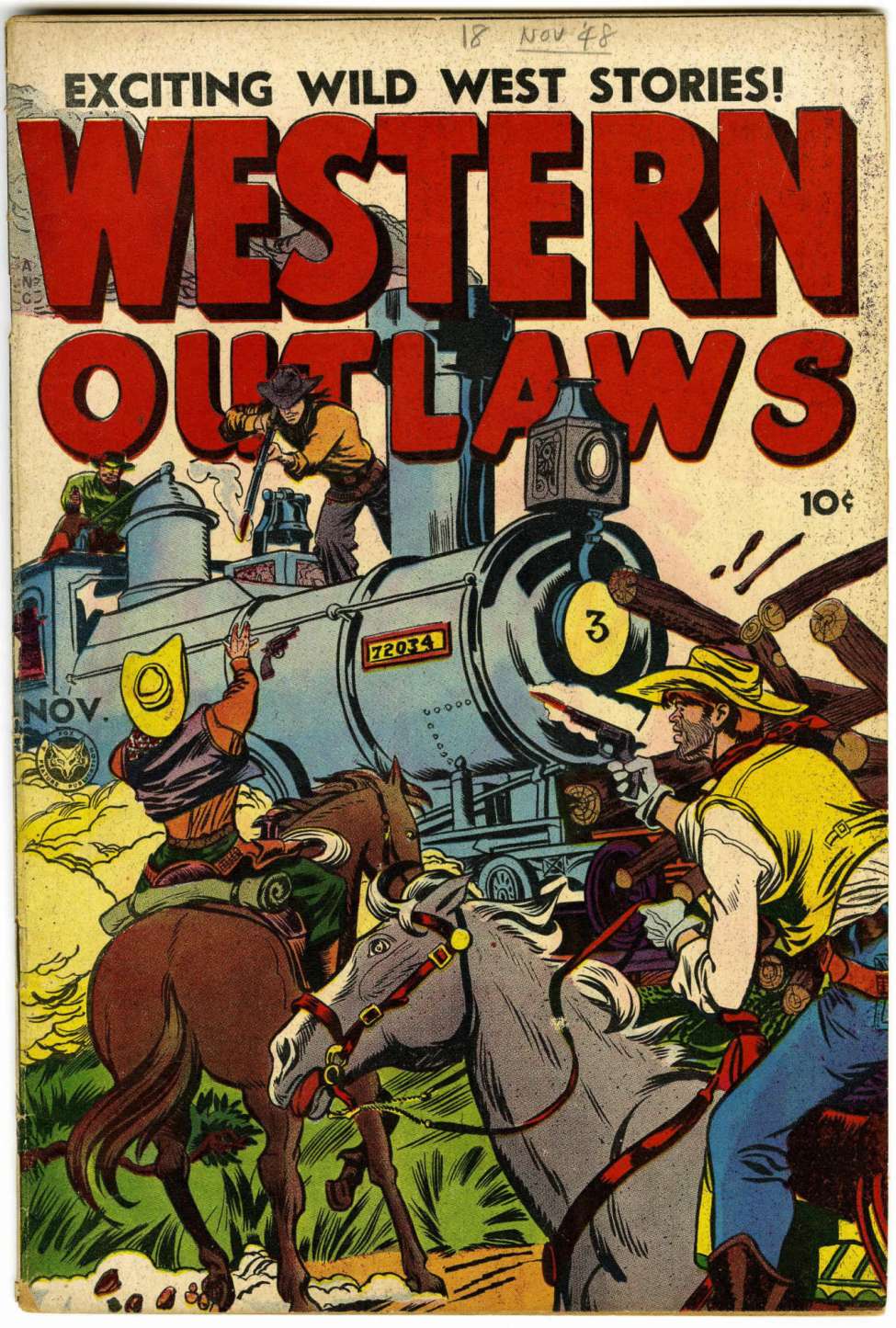 Book Cover For Western Outlaws 18