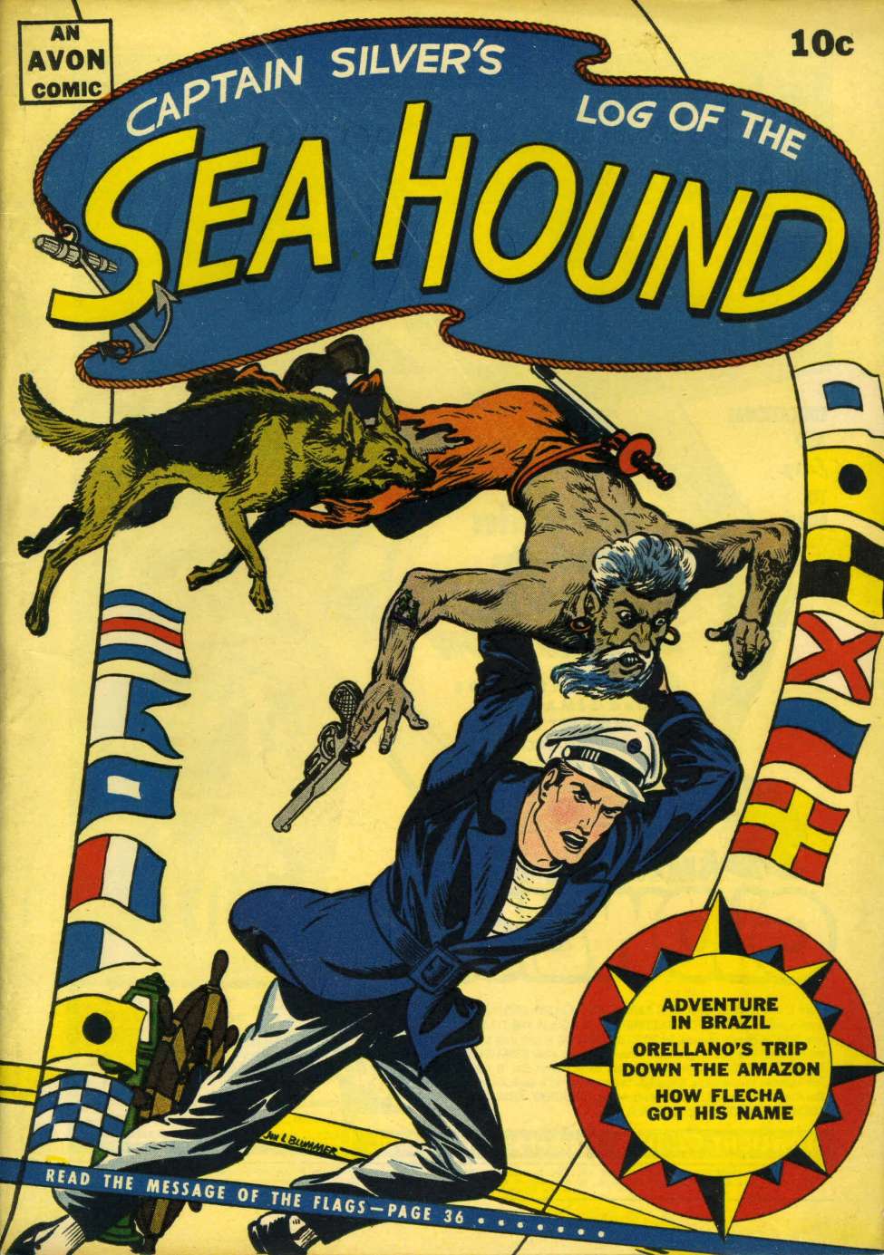 Comic Book Cover For Sea Hound 2