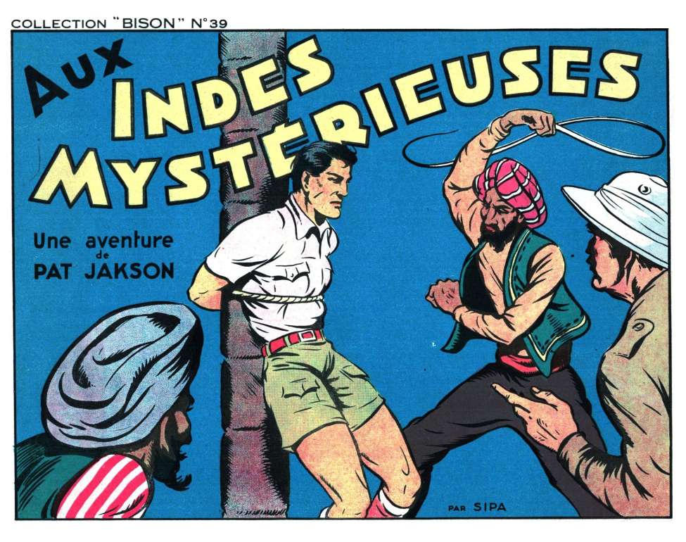 Comic Book Cover For Collection Bison 39 - Pat Jackson - Aux Indes mystérieuses
