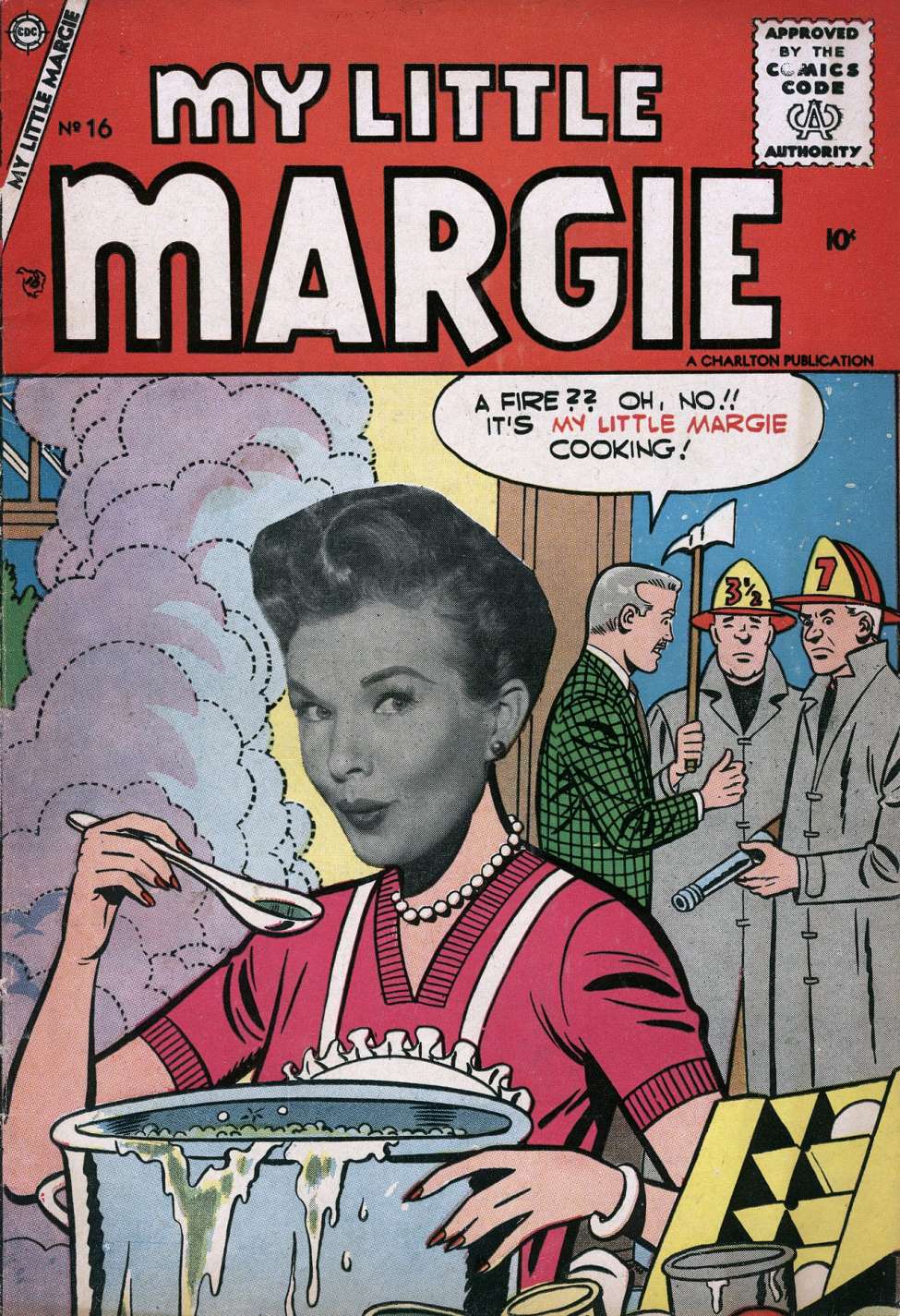 Comic Book Cover For My Little Margie 16