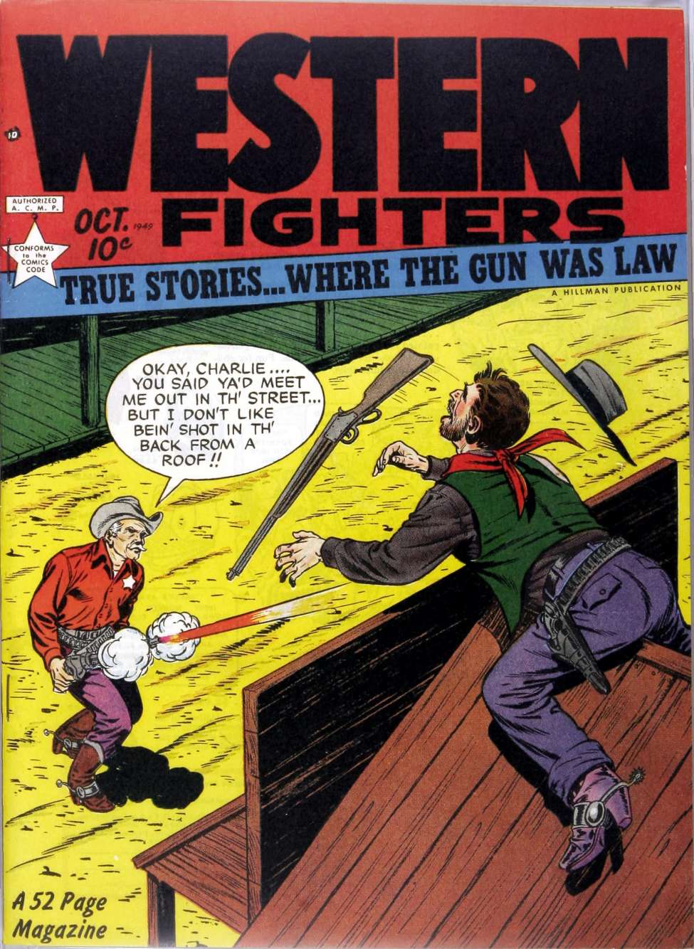 Comic Book Cover For Western Fighters v1 11