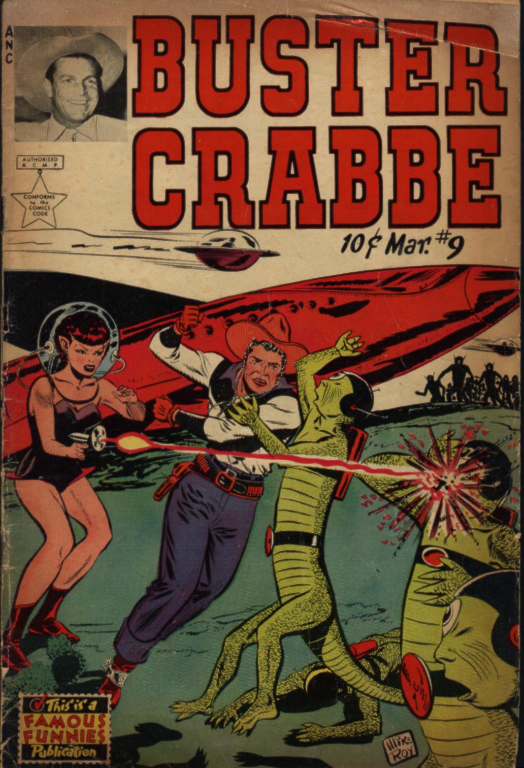 Comic Book Cover For Buster Crabbe 9