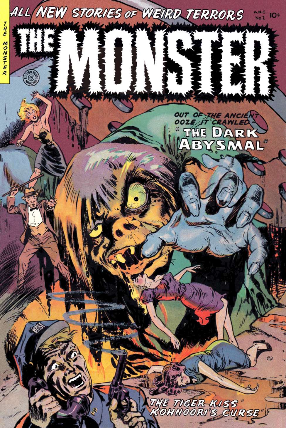 Comic Book Cover For Monster 2