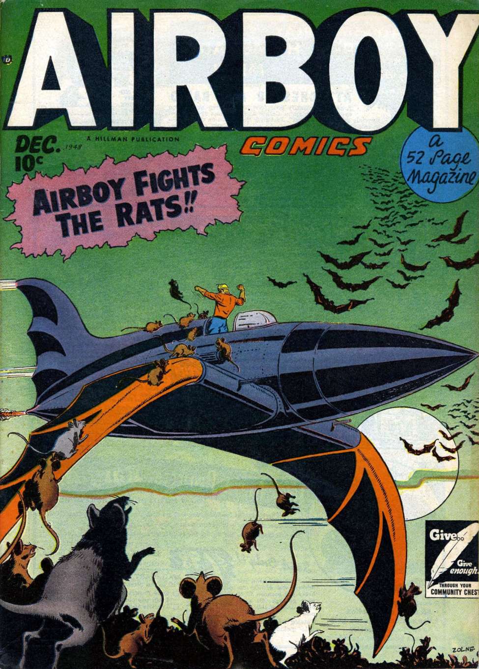 Comic Book Cover For Airboy Comics v5 11