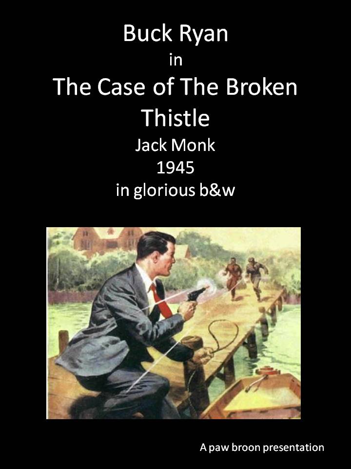 Comic Book Cover For Buck Ryan 26 - The Case of The Broken Thistle