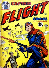Large Thumbnail For Captain Flight Comics 3