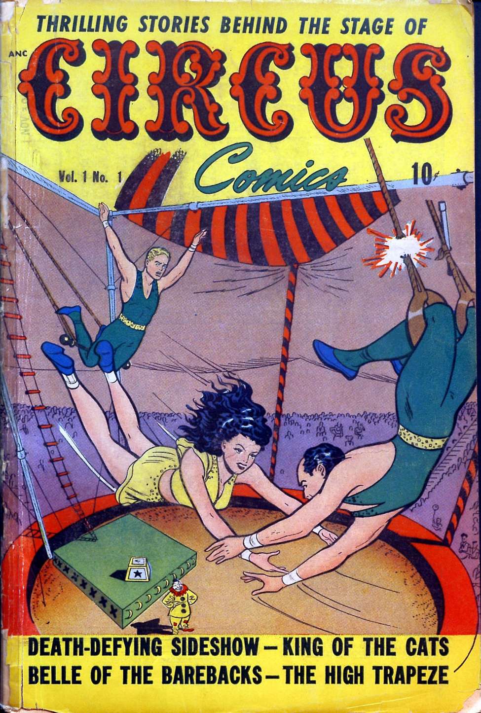 Book Cover For Circus Comics 1