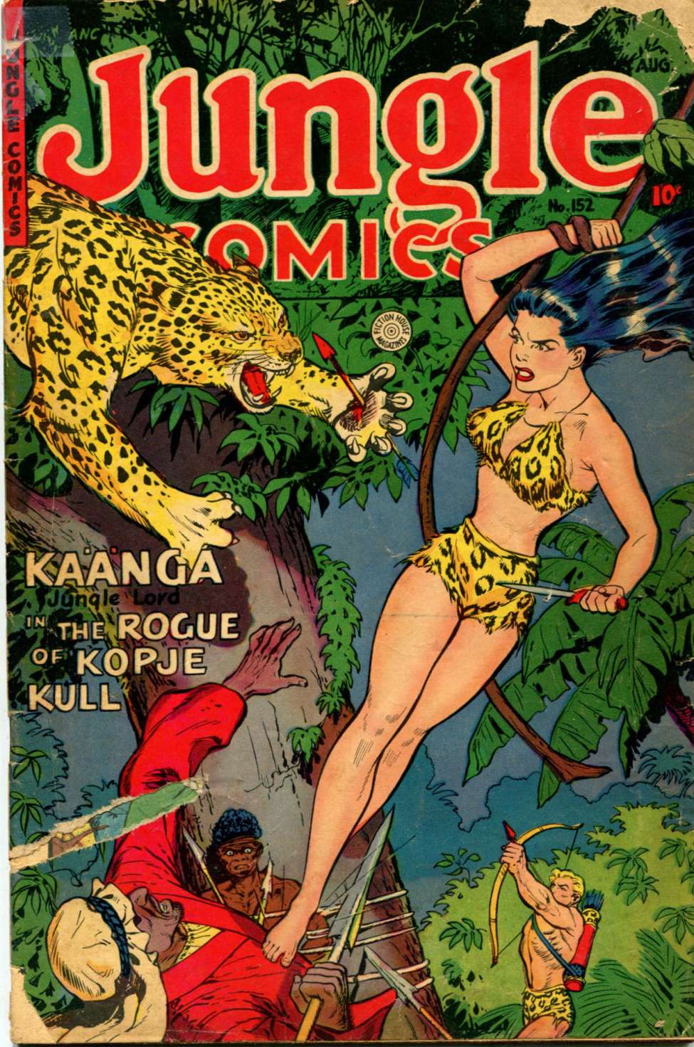 Book Cover For Jungle Comics 152