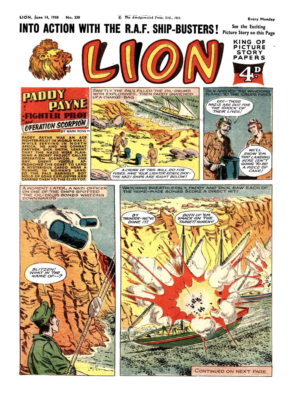 Book Cover For Lion 330