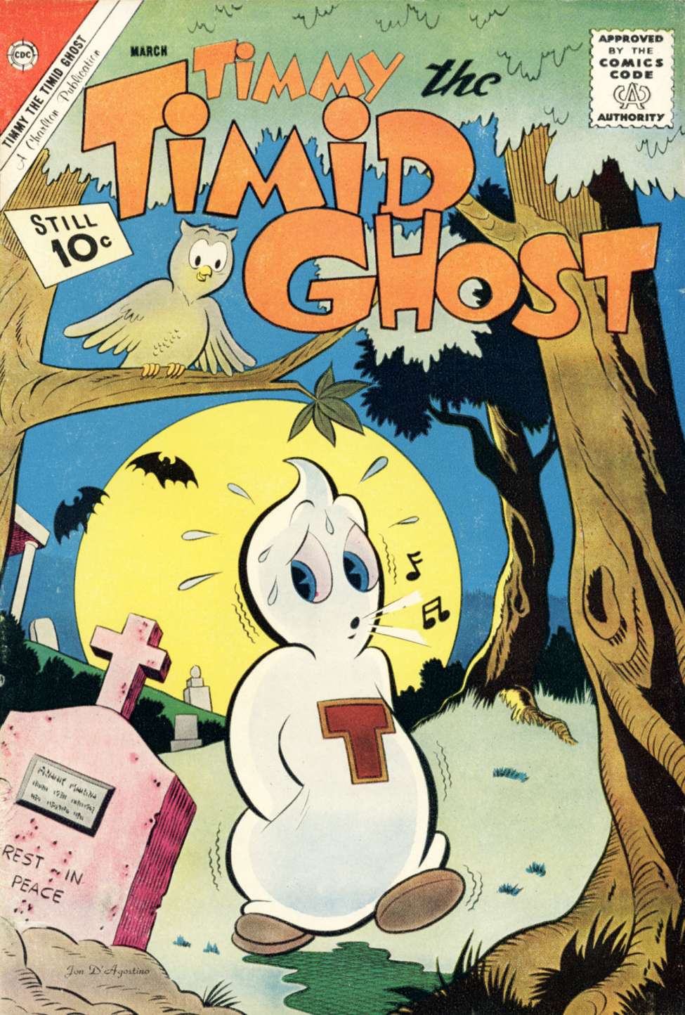 Book Cover For Timmy the Timid Ghost 31