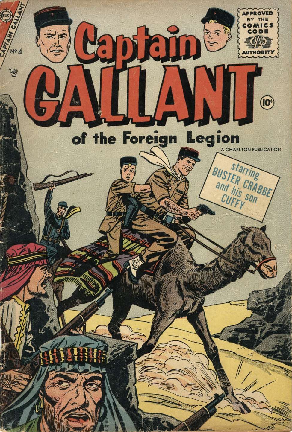Comic Book Cover For Captain Gallant 4