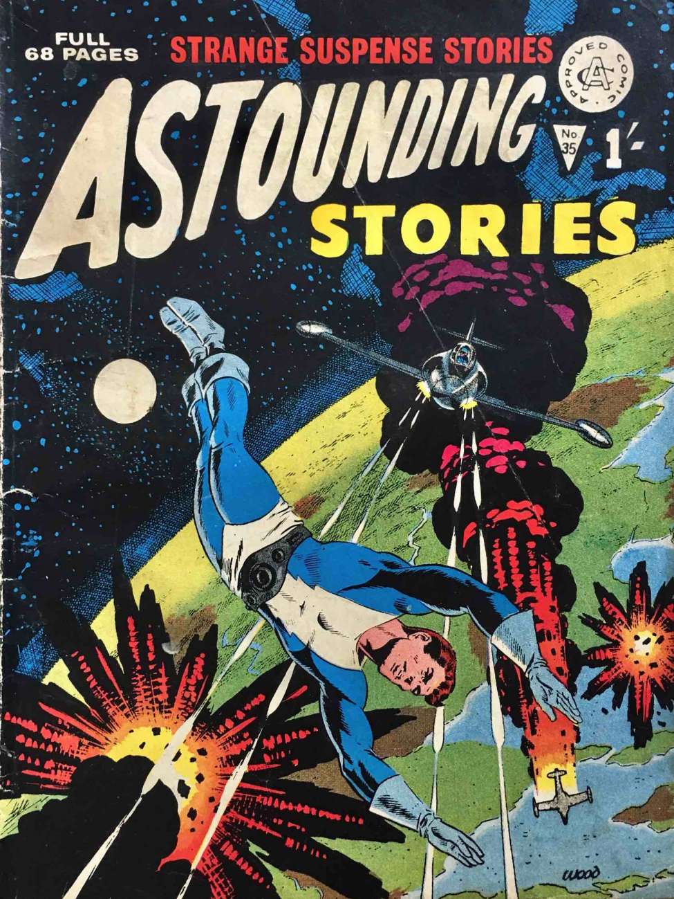 Book Cover For Astounding Stories 35