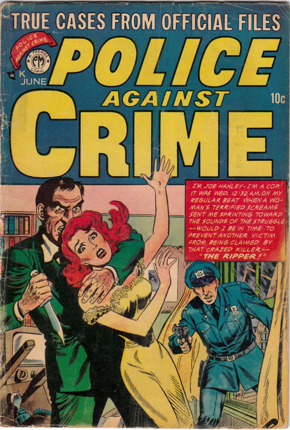 Comic Book Cover For Police Against Crime 2