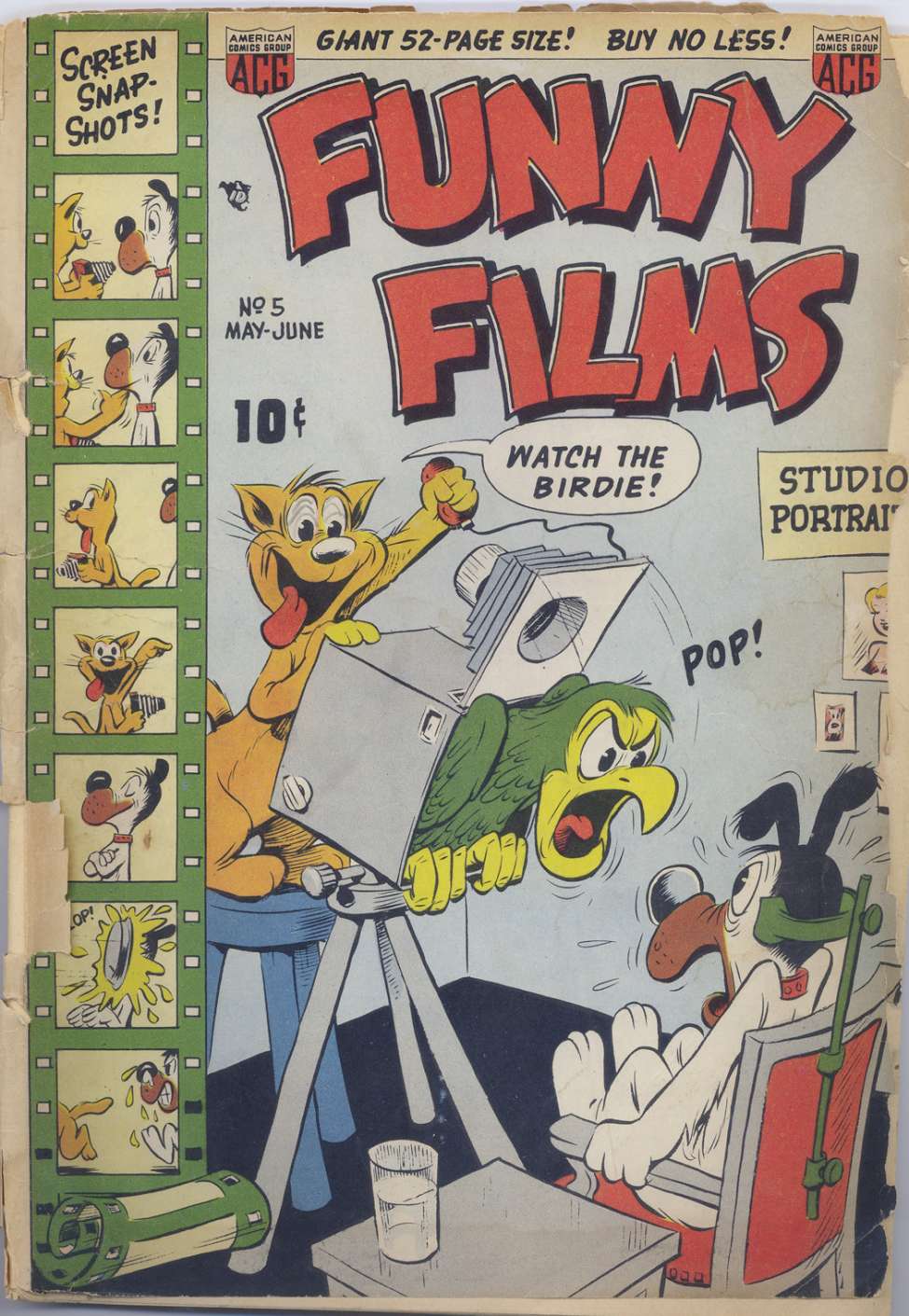 Comic Book Cover For Funny Films 5 - Version 2