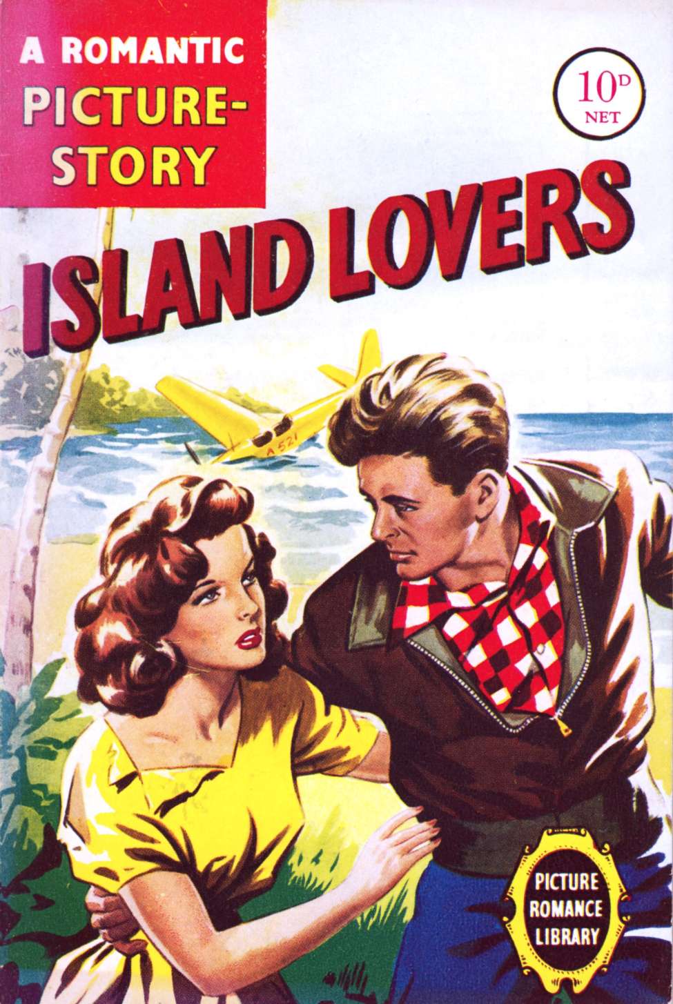 Book Cover For Picture Romance Library 11 - Island Lovers
