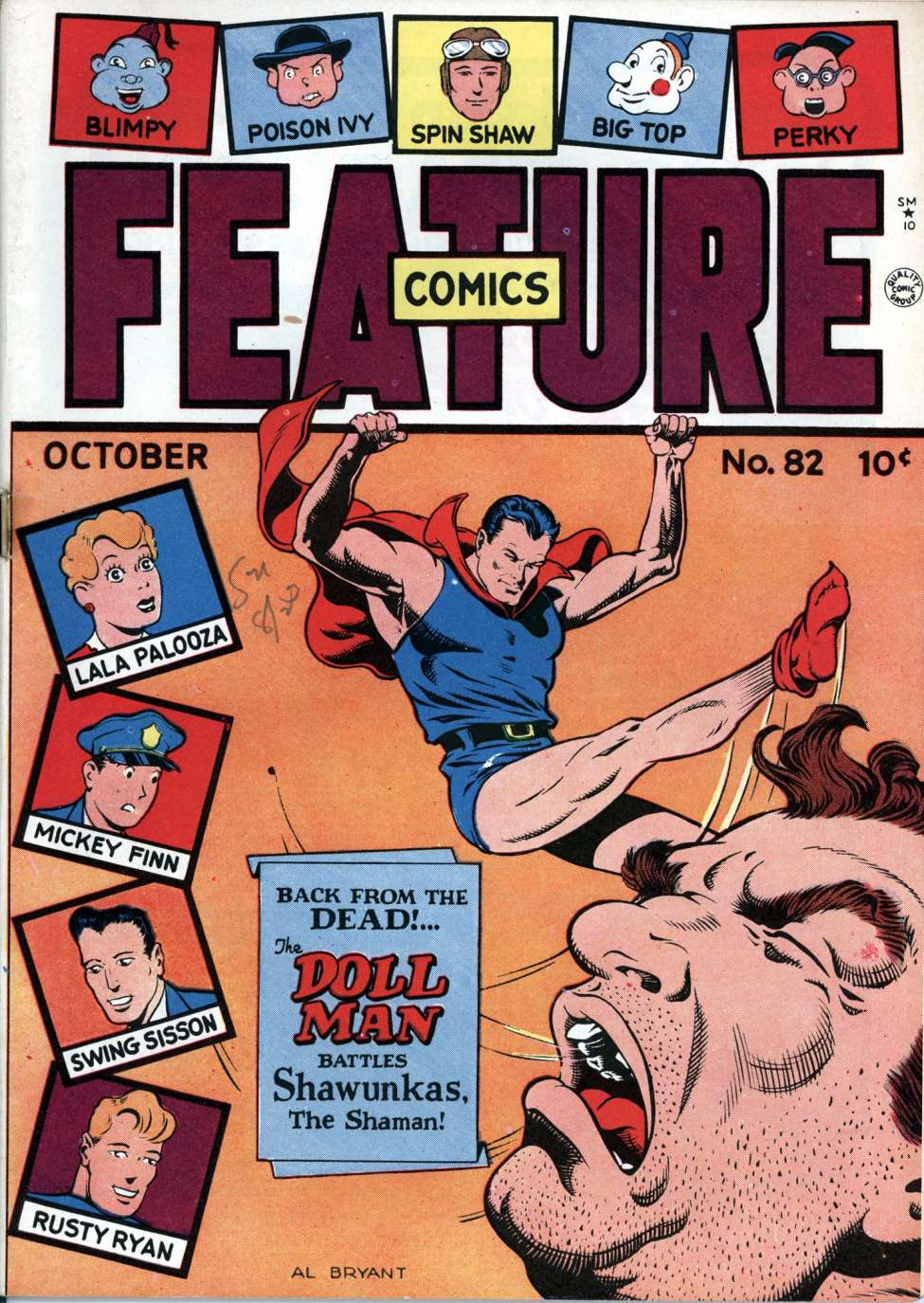 Book Cover For Feature Comics 82