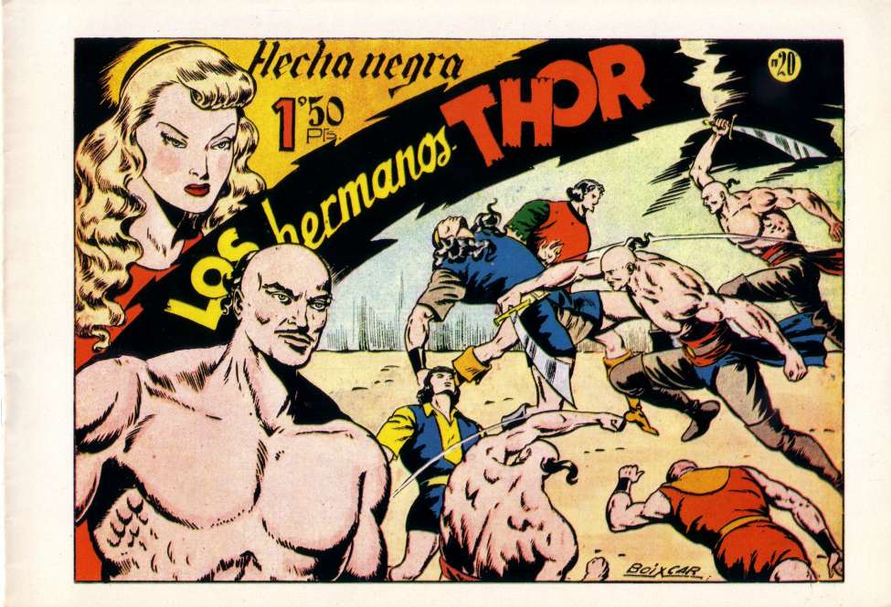 Comic Book Cover For Flecha Negra 20 - Los Hermanos Thor