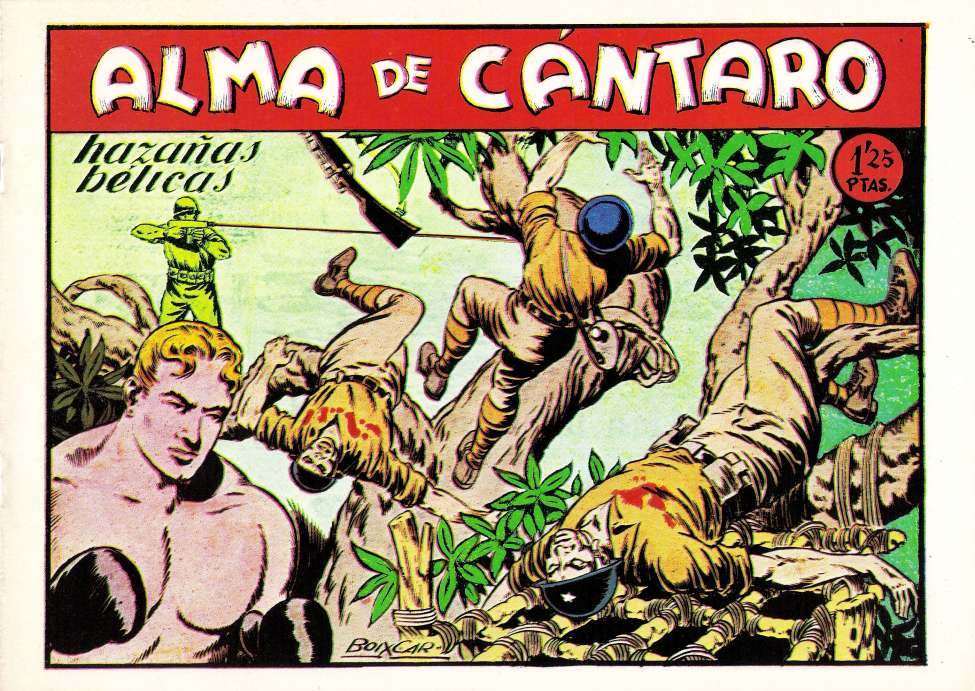 Comic Book Cover For Hazañas Belicas 28 - Alma De Cantaro