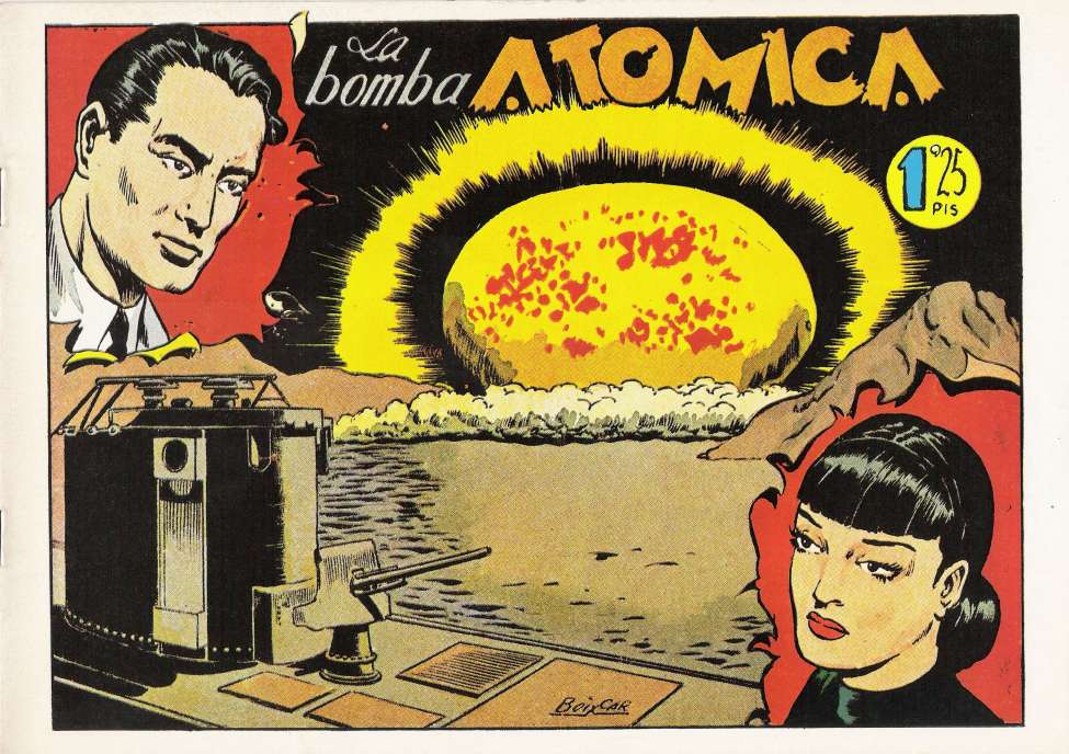 Comic Book Cover For Hazañas Belicas 14 - La Bomba Atomica