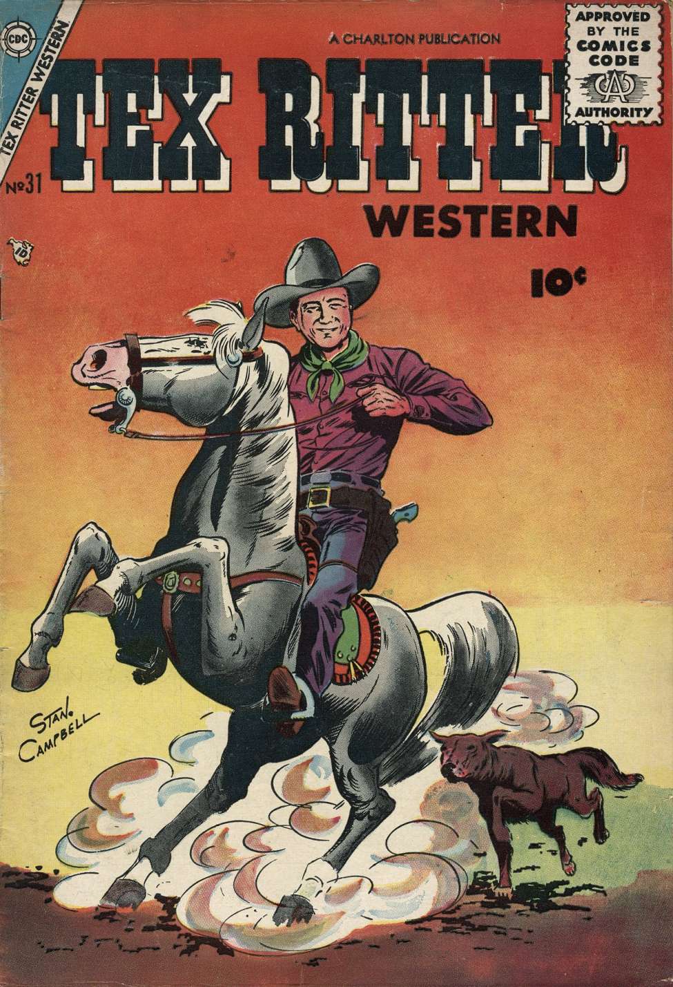 Book Cover For Tex Ritter Western 31