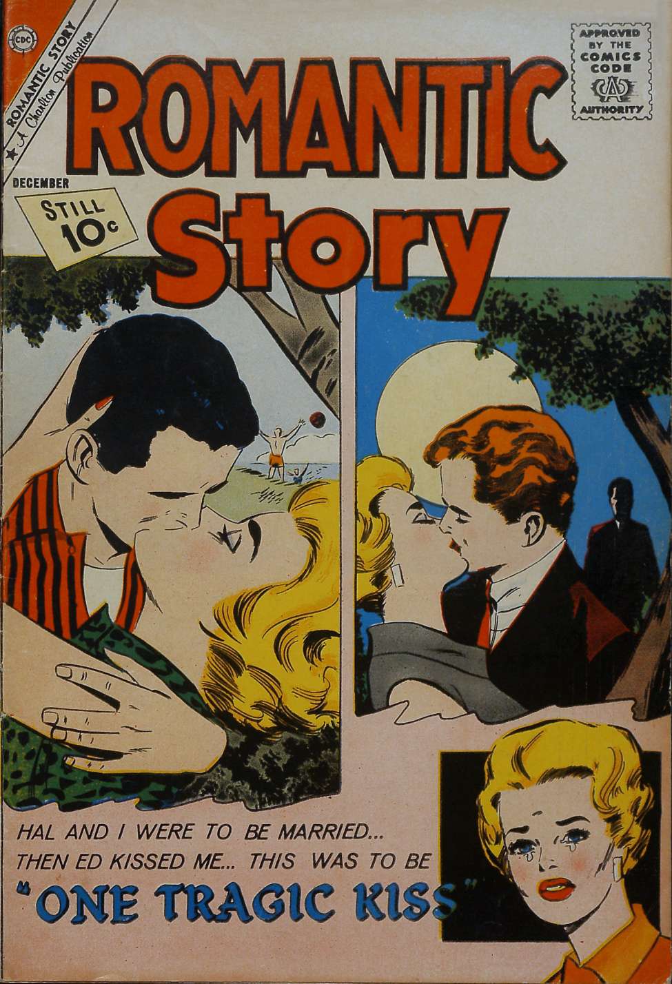 Comic Book Cover For Romantic Story 58