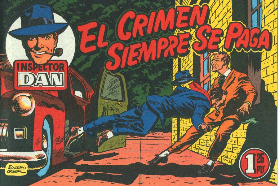 Comic Book Cover For Inspector Dan 7 - El Crimen Siempre se Paga