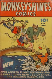 Large Thumbnail For Monkeyshines Comics 1 - Version 2