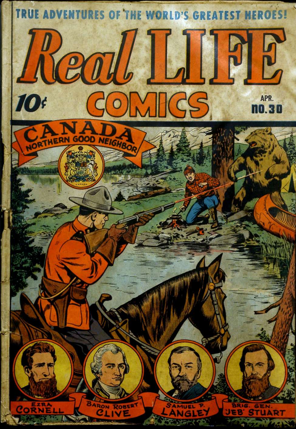 Comic Book Cover For Real Life Comics 30