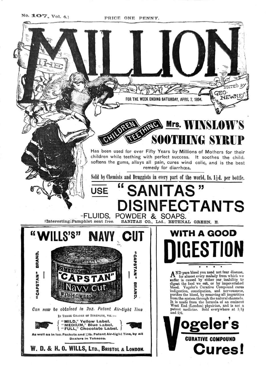 Book Cover For The Million 107