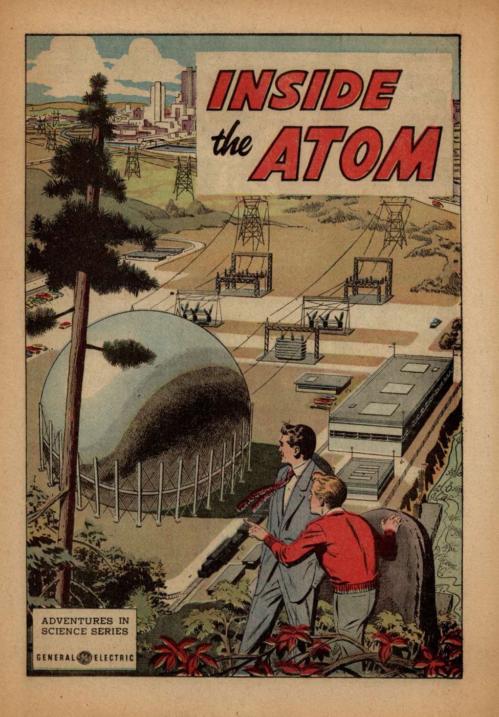 Comic Book Cover For Inside The Atom 1