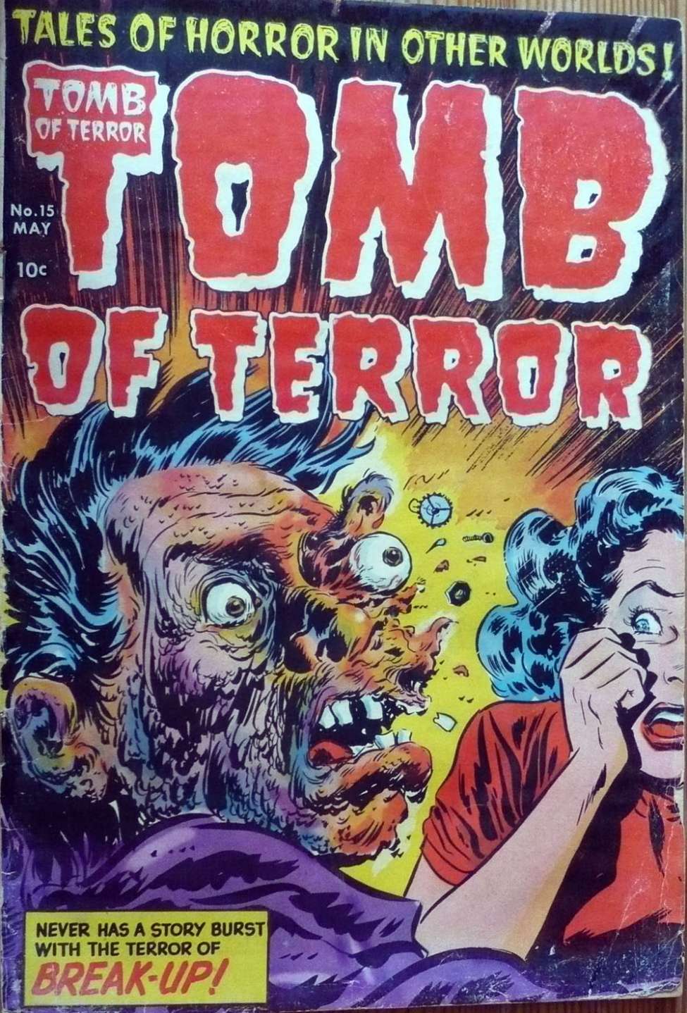 Comic Book Cover For Tomb of Terror 15