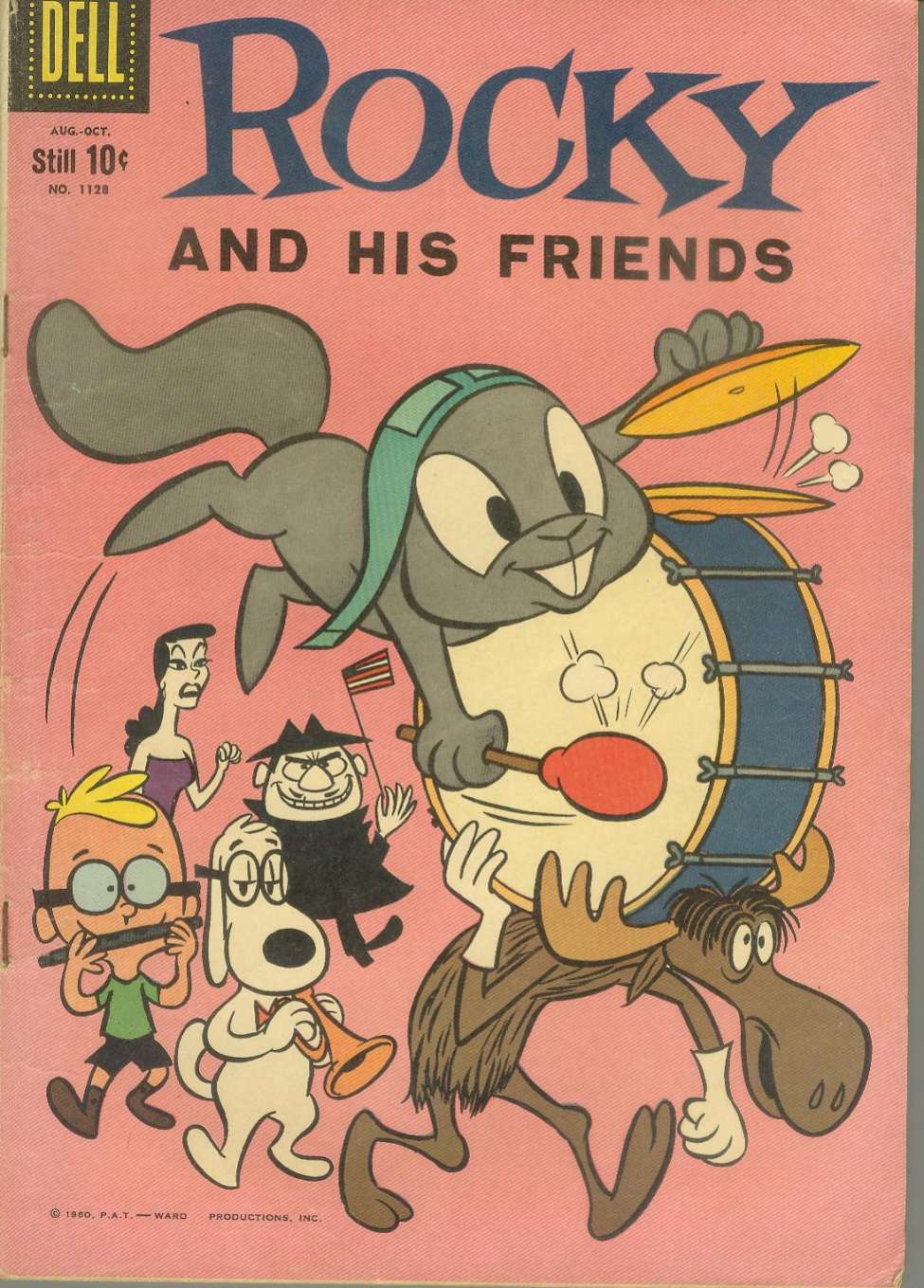 Comic Book Cover For 1128 - Rocky and his Friends