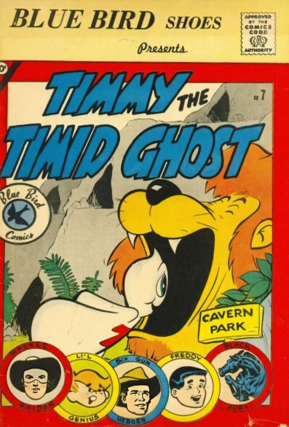 Book Cover For Timmy the Timid Ghost 7 (Blue Bird)