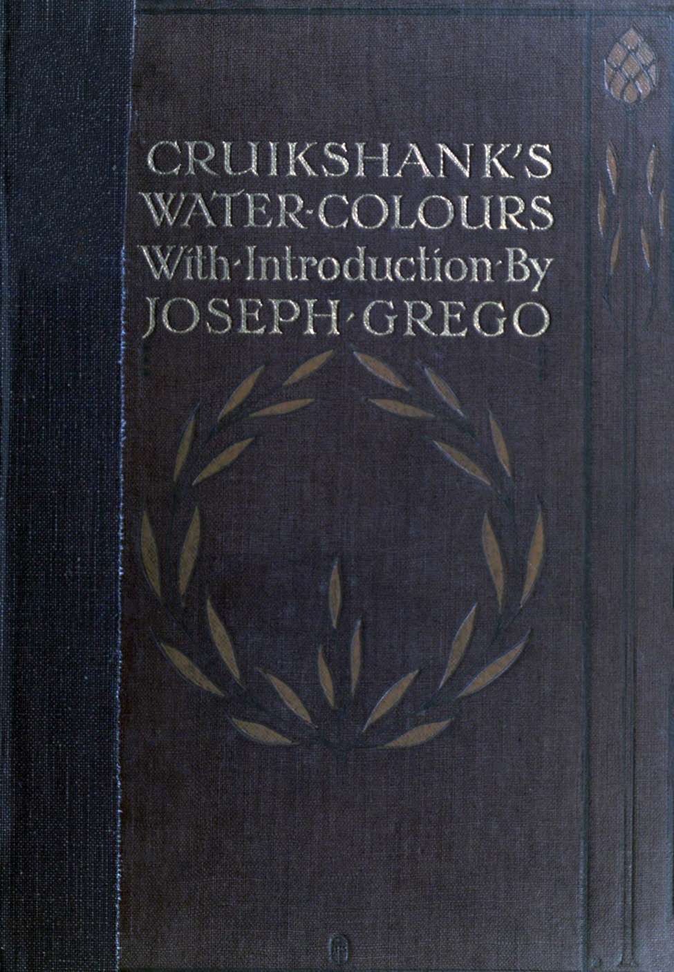 Book Cover For Cruikshank's Water Colours