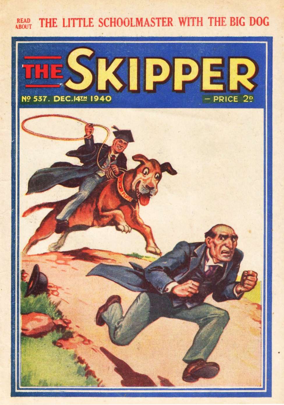Comic Book Cover For The Skipper 537
