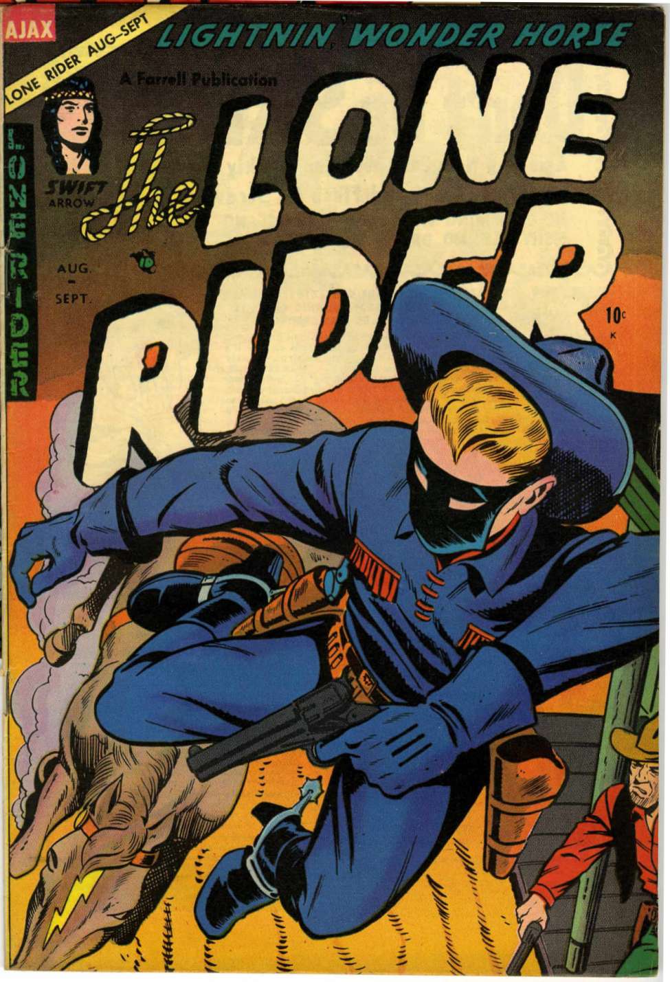 Comic Book Cover For The Lone Rider 21