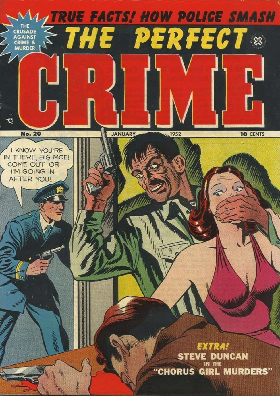 Comic Book Cover For The Perfect Crime 20
