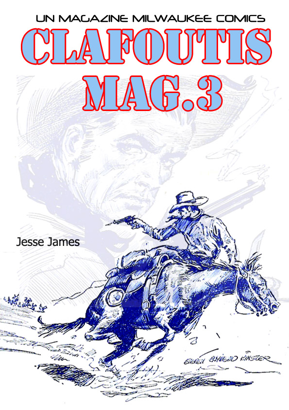 Comic Book Cover For Clafoutis 3 - Jesse James