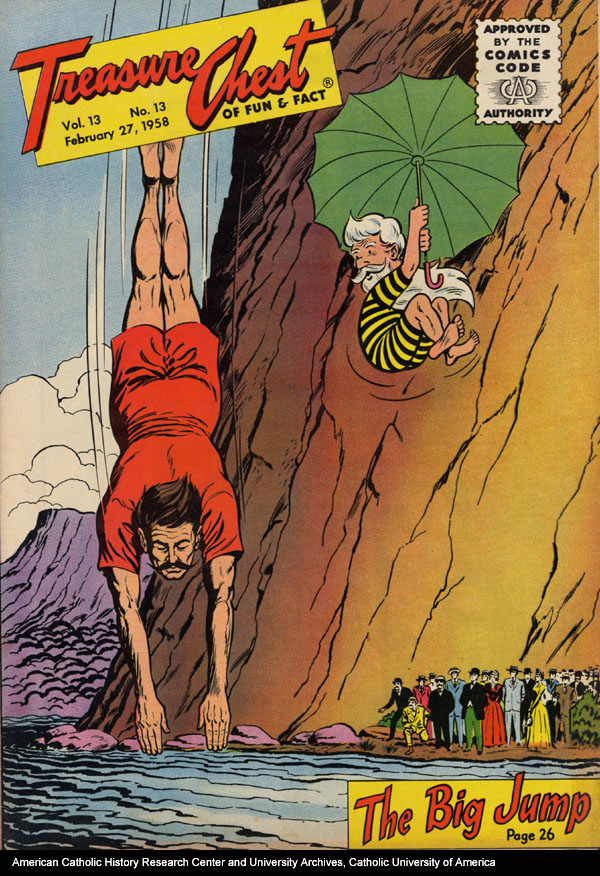 Comic Book Cover For Treasure Chest of Fun and Fact v13 13